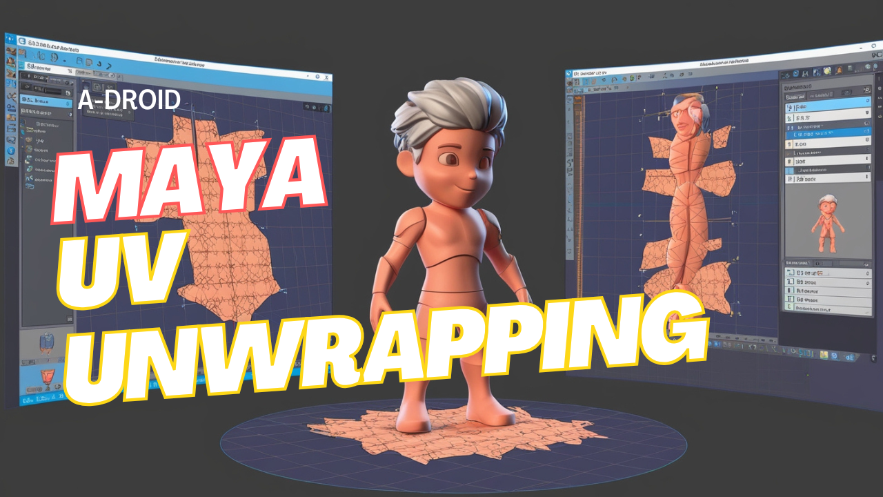 Autodesk Maya, UV unwrapping