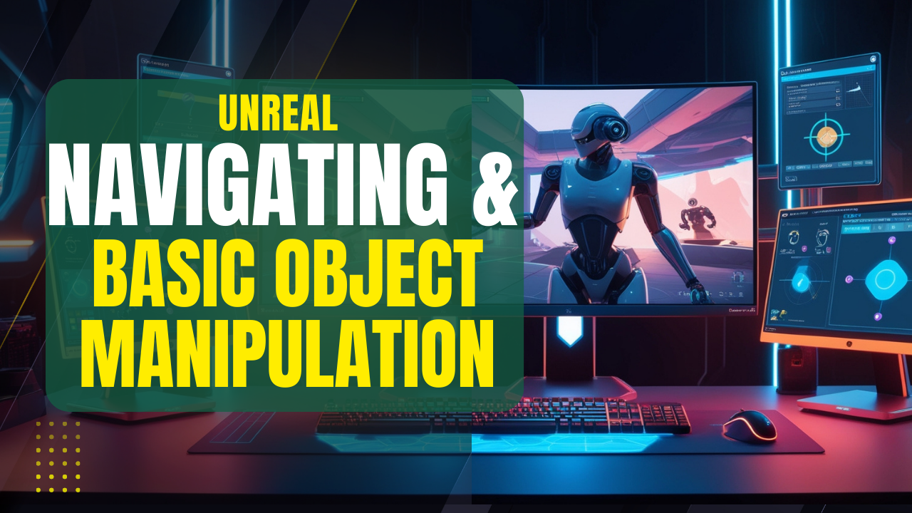 Unreal Navigating & Basic Object Manipulation