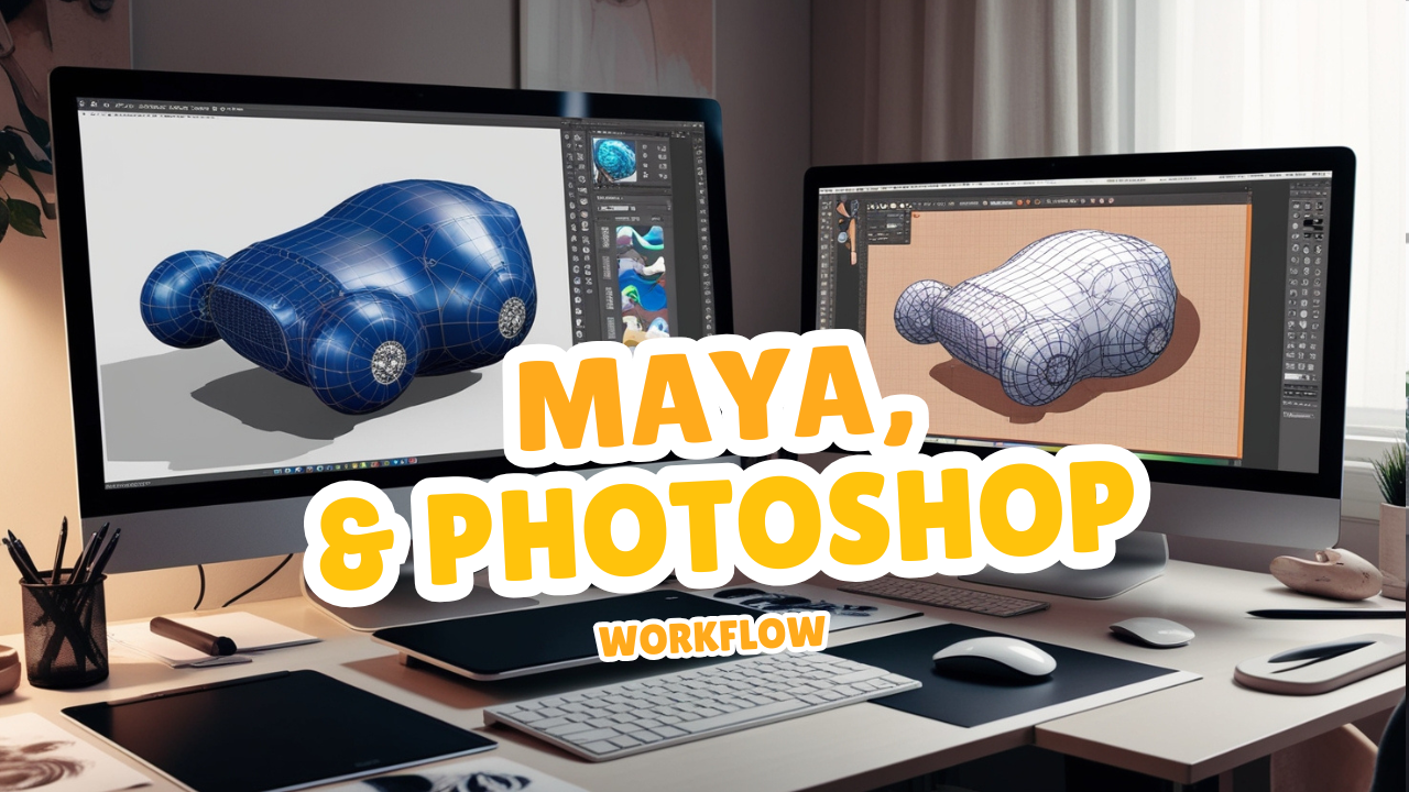 Maya and Photoshop workflow