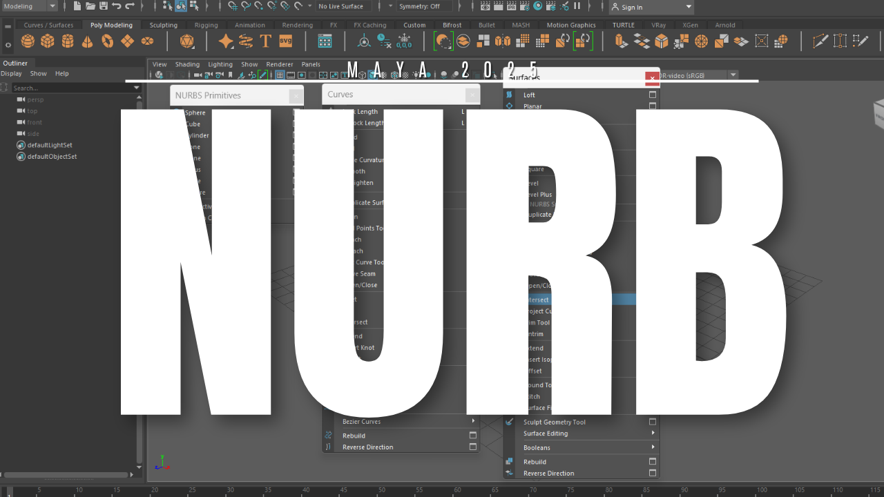 NURBS Curves,Components &,Surfaces