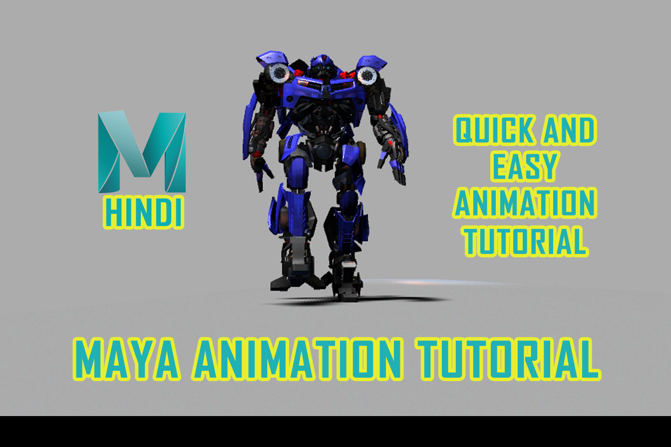 Maya Animation with 12 Principle describe