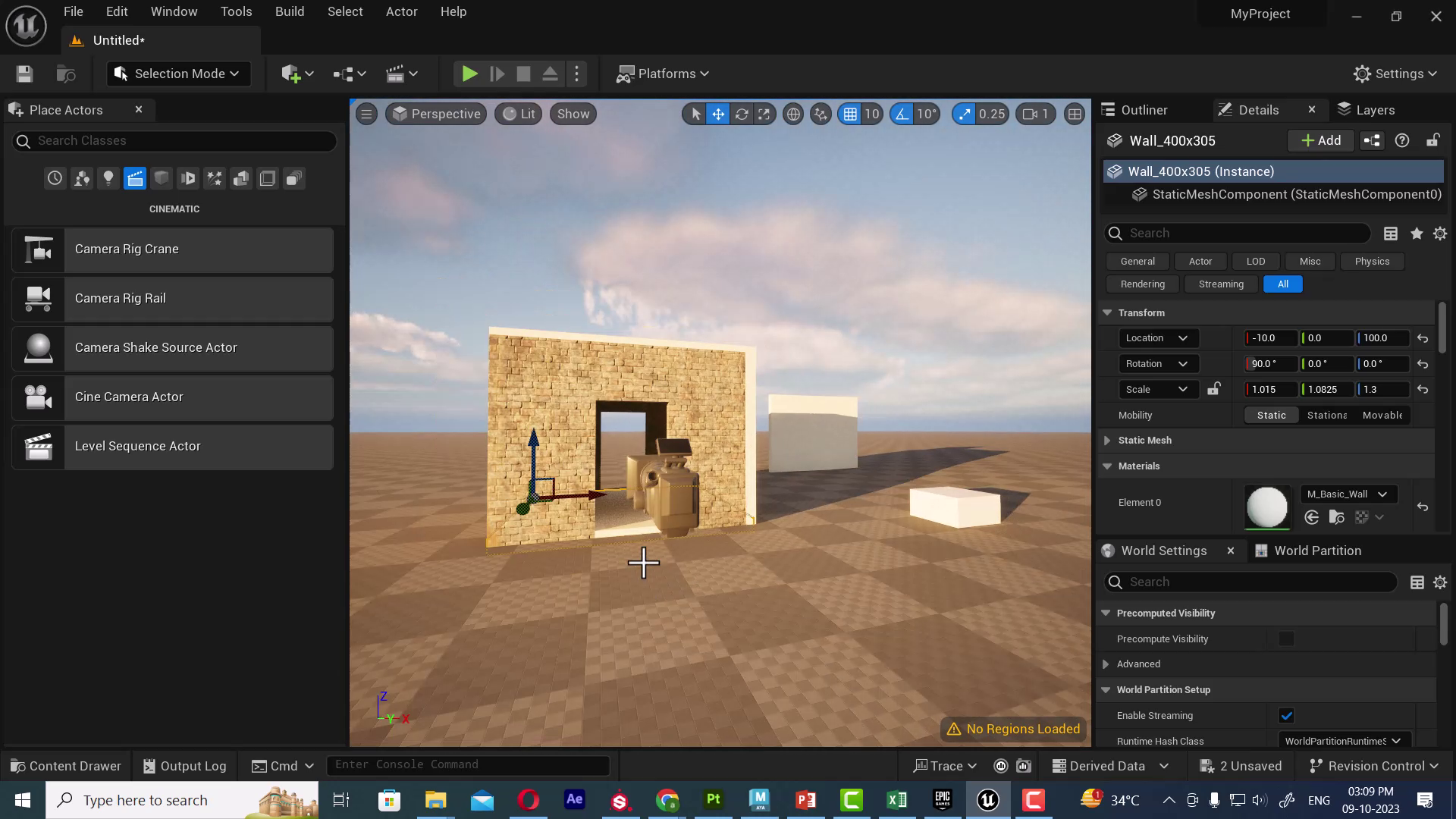 unreal engine tutorial : how to create house