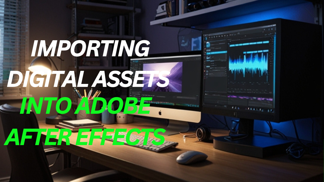 Importing Digital Assets into Adobe After Effects