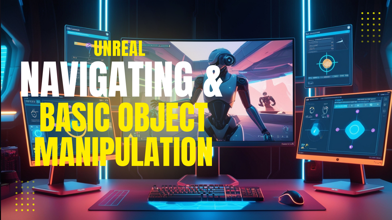 Unreal Navigating & Basic Object Manipulation