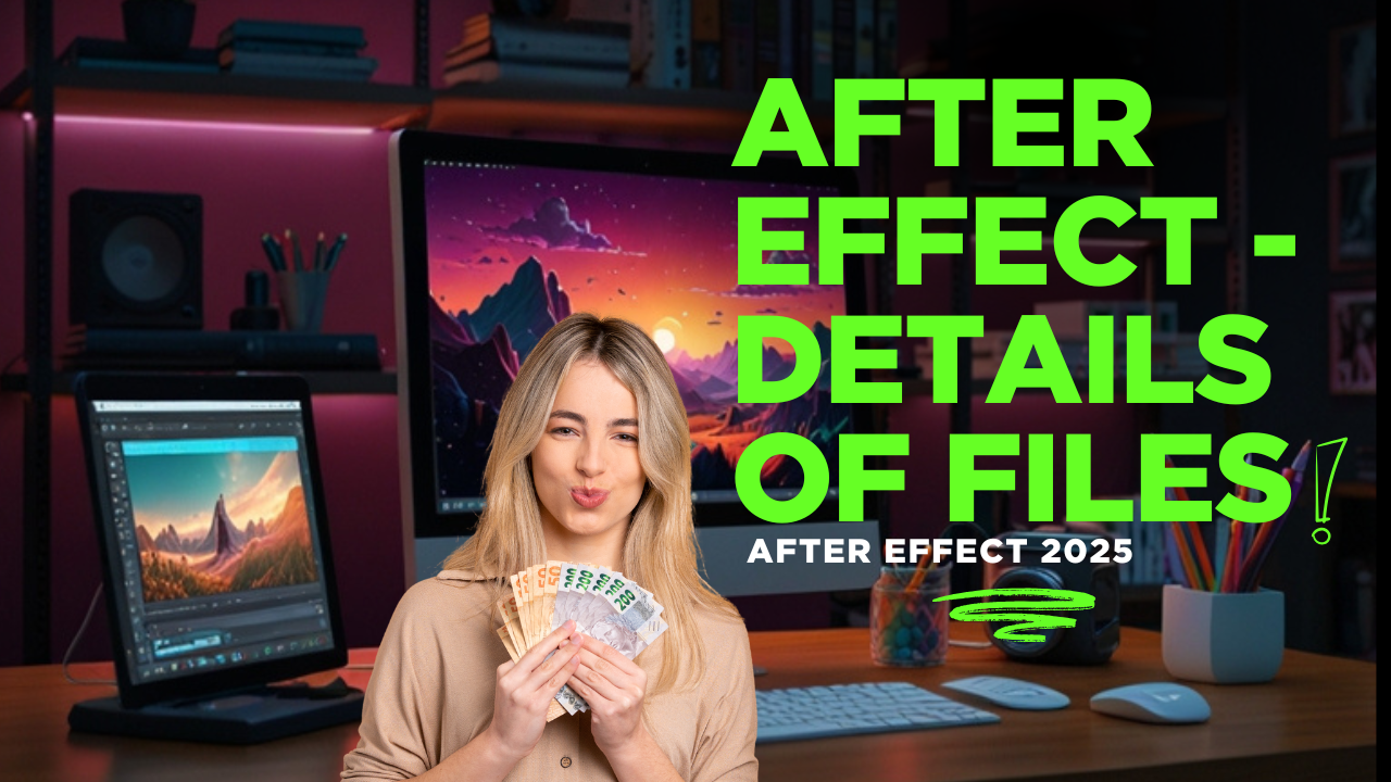 after effect - Details of files