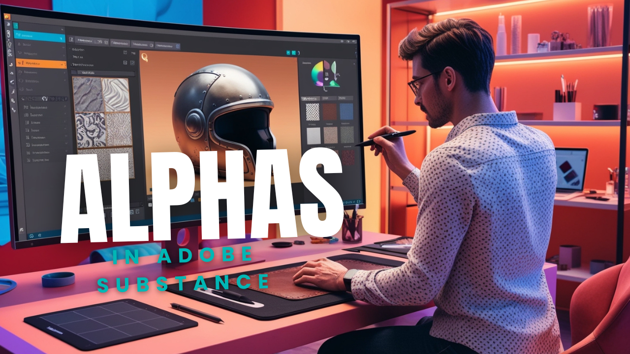 alphas in Adobe Substance