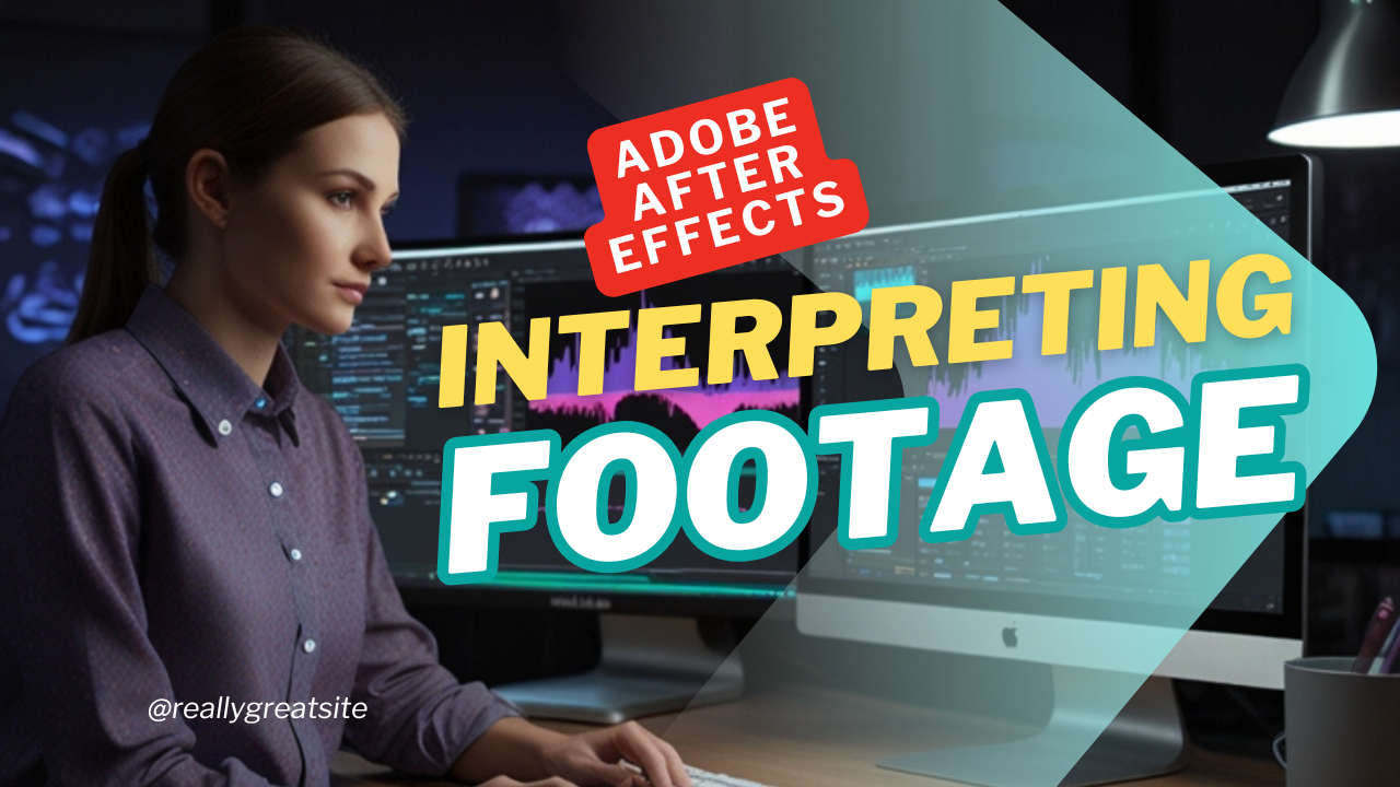 Interpreting Footage in Adobe After Effects